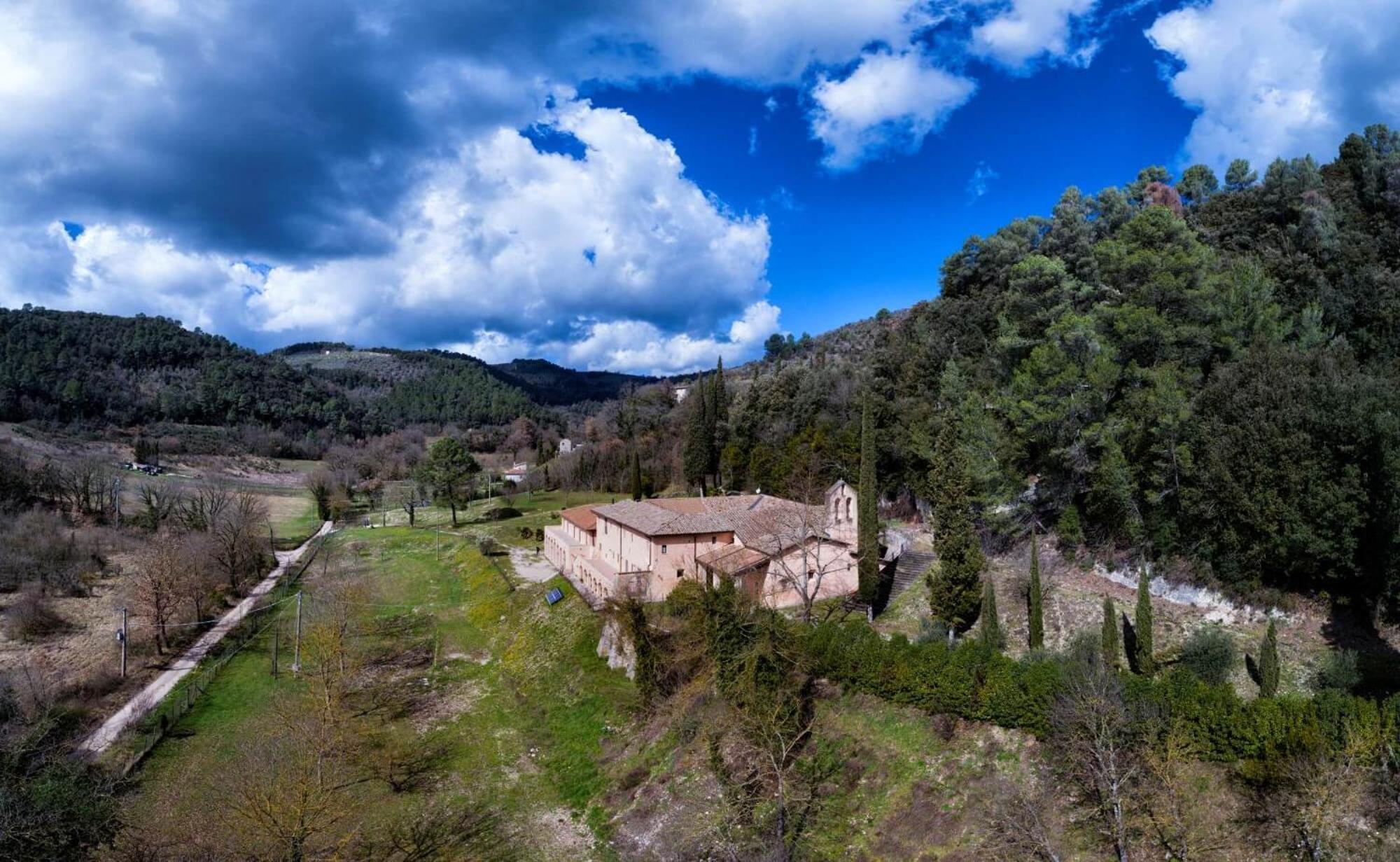 Convento San Bernardino Hotel Montefranco Bagian luar foto